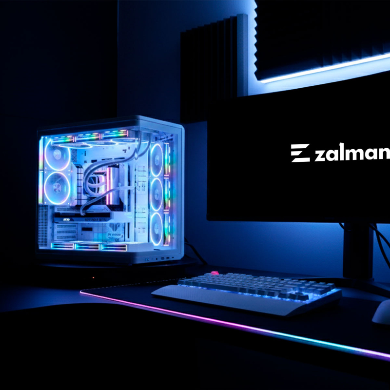 Zalman P60 – nowoczesna obudowa dual-chamber z panoramicznym szkłem i zaawansowanym chłodzeniem