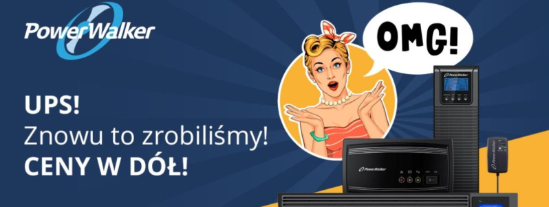 Ostatnie 2 tygodnie promocji PowerWalker: niższe ceny na wybrane UPS-y, inwertery i akcesoria