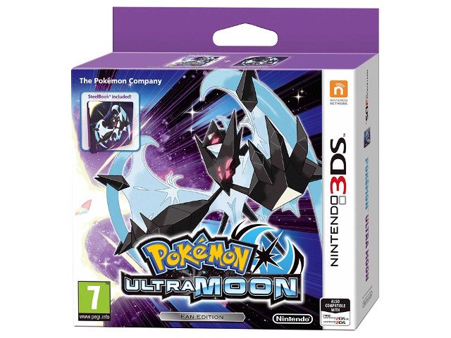 POKEMON ULTRA MOON STEELBOOK EDITION 3DS