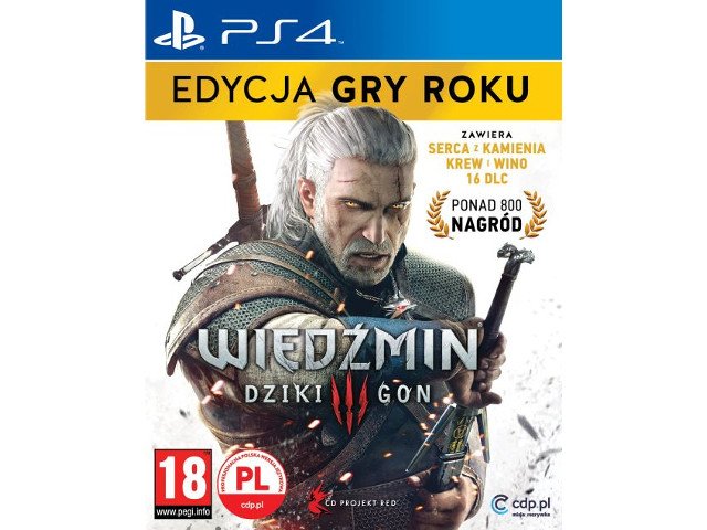 Wiedźmin 3: Edycja Gry Roku PL PS4