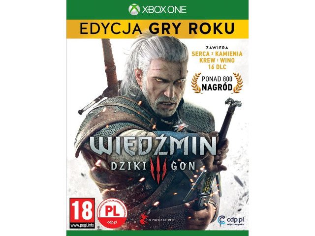 Wiedźmin 3: Edycja Gry Roku PL XONE