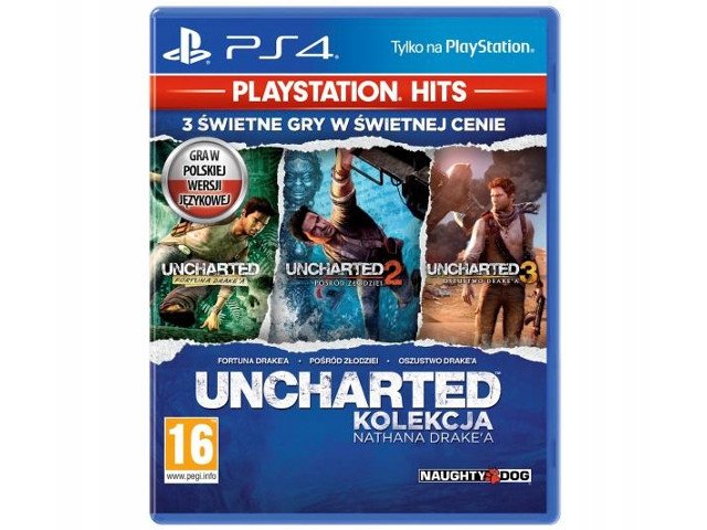 Uncharted: Kolekcja Nathan Drake'a PL PS4