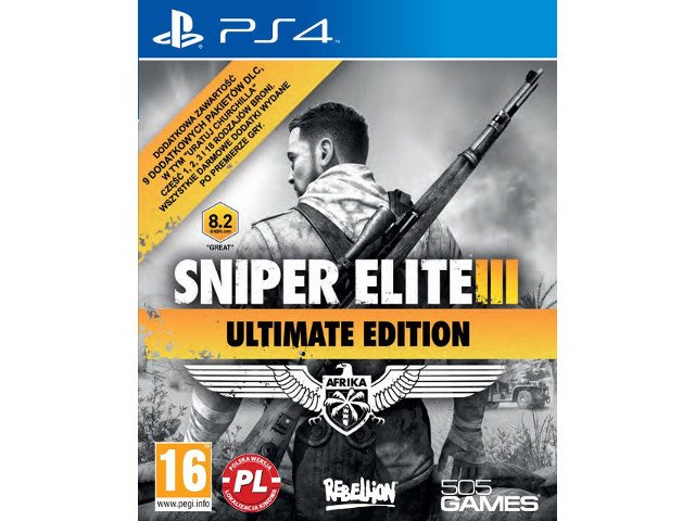 Sniper Elite III Ultimate Edition PS4