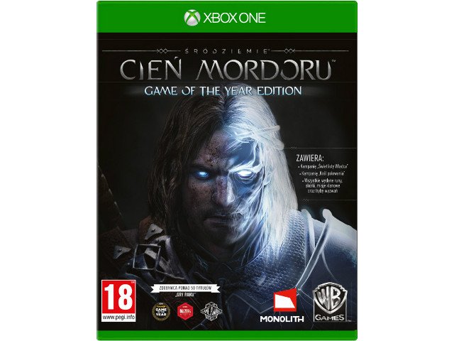Śródziemie: Cień Mordoru Game of the Yeat Edition PL XONE