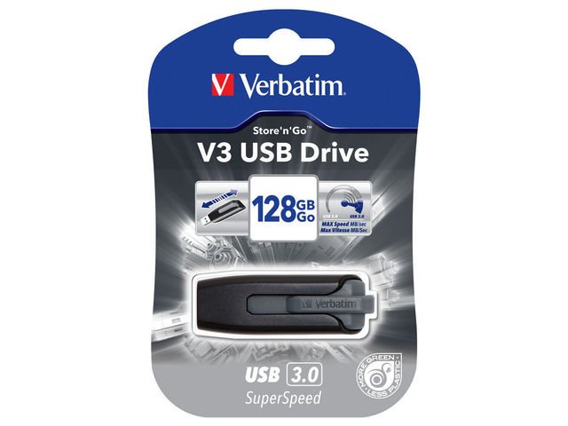 PENDRIVE VERBATIM 128GB V3 USB 3.0