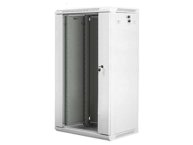 SZAFA INSTALACYJNA RACK WISZĄCA 19" 22U 600X450 SZARA LANBERG (FLAT PACK)