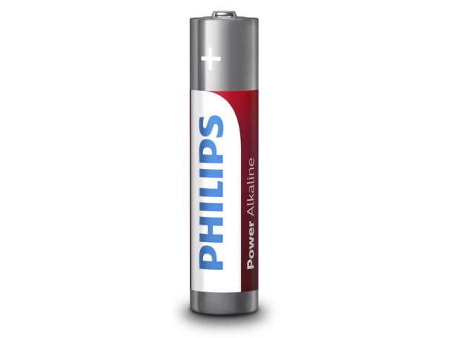 BATERIA PHILIPS ALKALICZNA LR03 AAA POWER (4+2 SZT BLISTER)