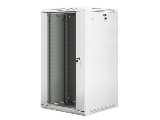SZAFA INSTALACYJNA RACK WISZĄCA 19" 22U 600X600 SZARA LANBERG (FLAT PACK)