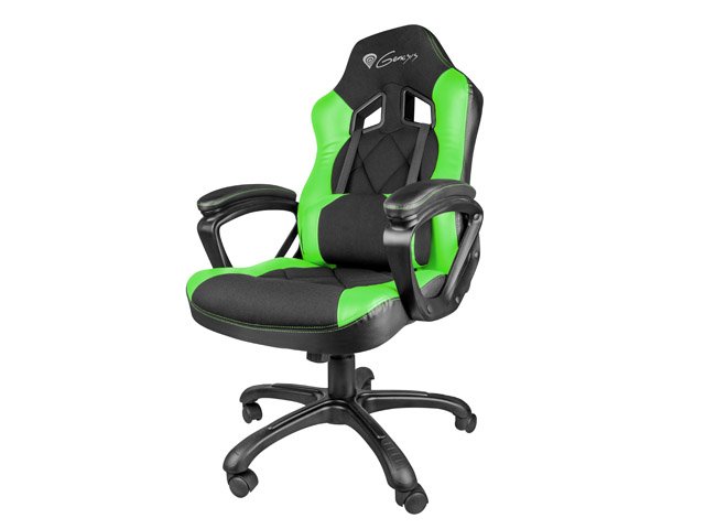 Fotel dla gracza Genesis Nitro 330 czarno-zielony
