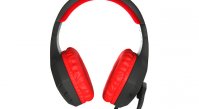 Słuchawki Genesis Argon 200 z mikrofonem czerwone