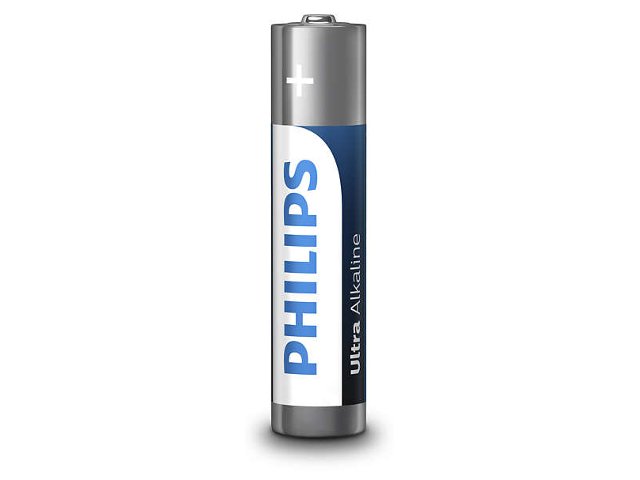 BATERIA PHILIPS ALKALICZNA LR03 AAA ULTRA (4 SZT BLISTER)