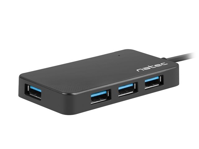 Rozdzielacz HUB USB-C 3.0 4-porty Natec Silkworm