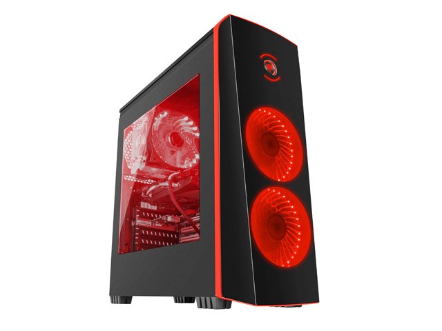 Obudowa Genesis Titan 700 Midi Tower z oknem 3xLED RED
