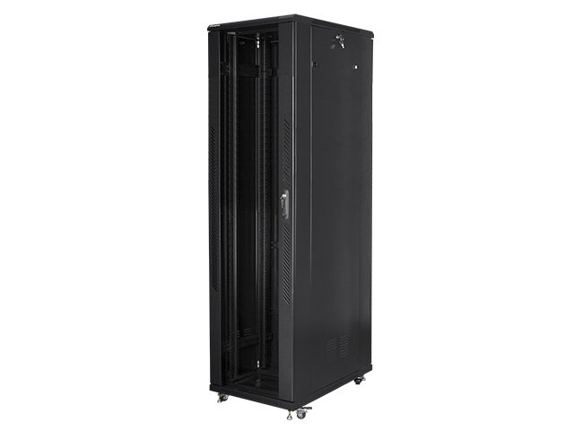 SZAFA INSTALACYJNA RACK STOJĄCA 19" 47U 800X1000 CZARNA LANBERG (FLAT PACK)
