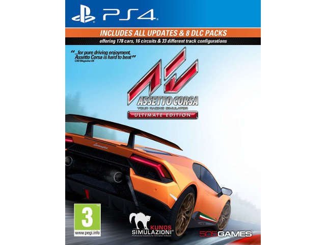 Assetto Corsa Ultimate Edition PL PS4