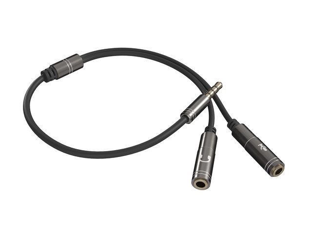 Adapter słuchawkowy jack 4-PIN Premium Genesis A20 do PS4/PC