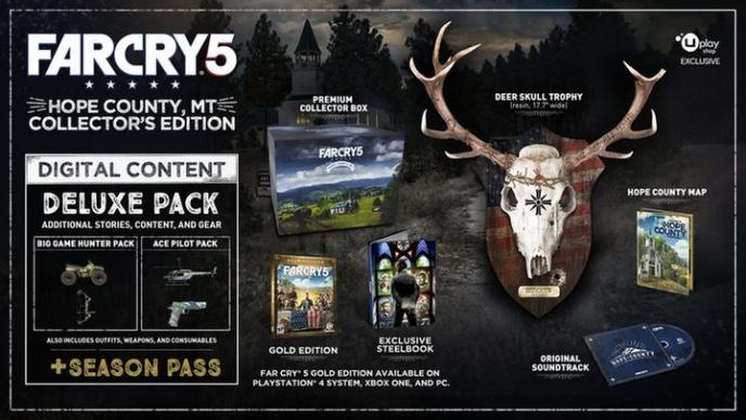 Zaprezentowano Edycje Kolekcjonerskie Far Cry 5 Newsy Gamedot Pl