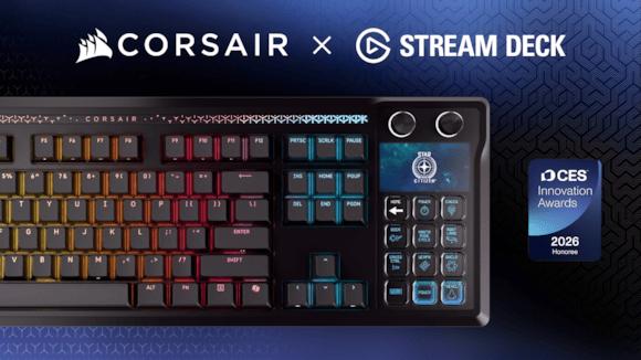 CORSAIR GALLEON 100 SD, zdobywca wielu nagród Best of CES 2026, już dostępny na całym świecie: GALLEON Image1